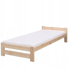 Eco fenyő ágykeret 90×200 cm lakkozott – ajándék ágyráccsal ágy és ágykellék