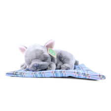  ECO-FRIENDLY francia bulldog plüssjáték fekvő 23 cm plüssfigura