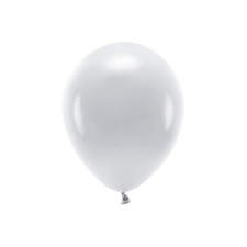 Eco Lufi 30 cm Pasztell szürke (10 db) party kellék