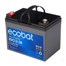 Ecobat gondozásmentes akkumulátor 12 V, 36 Ah EDC gyógyászati segédeszköz