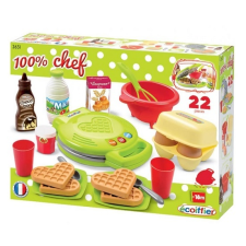 Ecoiffier Chef gofrisütő játékszett ecoiffier