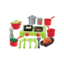 Ecoiffier Écoiffier Chef Mini tűzhely 21 db-os játékszett (2649) konyhakészlet