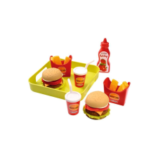 Ecoiffier Écoiffier Hamburger szett tálcával (0957) konyhakészlet