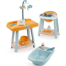Écoiffier Nursery etetőszék, babakád és pelenkázóasztal játékbabáknak játékbaba felszerelés