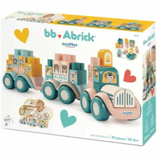 Ecoiffier Playset Ecoiffier Train A Construre játékfigura