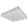 Ecolight Felületre szerelhető mennyezeti LED panel lámpa 18W 1980lm 4000K semleges fehér 120° négyzet alakú fehér Downlight Ecolight