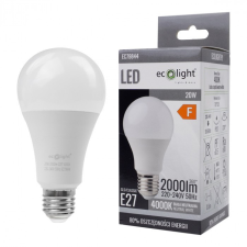 Ecolight LED izzó A60 E27 20W 1800lm 4000K Semleges Ecolight izzó