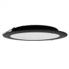 Ecolight Panel LED Oprawa Sufitowa Podtynkowa Wpuszczana 24W 2640lm 4000K Neutralna 120° Okrągły Czarny Downlight Ecolight