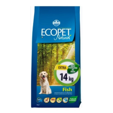 Ecopet Natural Fish Medium 14kg kutyatáp kutyaeledel