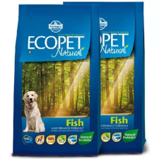 Ecopet Natural Fish Medium 2x14kg kutyaeledel
