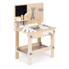 EcoToys Fából készült műhely gyermekeknek szerszámok asztal ECOTOYS barkácsolás