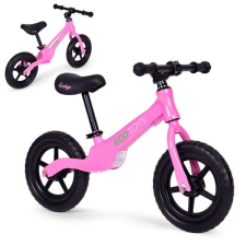 EcoToys Gyermek egyensúlyozó kerékpár, eva kerekek, rózsaszín, ecotoys lábbal hajtható járgány