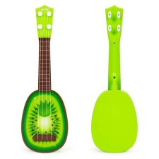 EcoToys Gyermek ukulele gitár 4 húrral Ecotoys MJ030 - Kiwi játékhangszer
