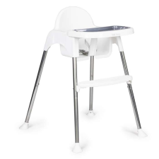 EcoToys HC-135 2 az 1-ben asztali szék - fehér etetőszék