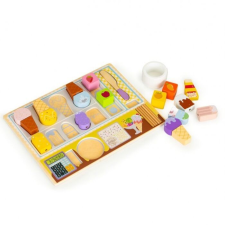 EcoToys Interaktív fa játék fagylaltozó alakban, 27 elem, Ecotoys TL91084 vásárlás