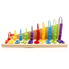 EcoToys Oktatási játék abakusz, számjegyek blokkok ECOTOYS | MB059 kreatív és készségfejlesztő