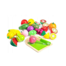 EcoToys vágható Élelmiszer készlet 37db konyhakészlet