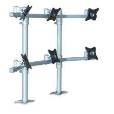 EDBAK SV17 asztali TV konzol 68,6 cm (27") Fekete (SV17) tv állvány és fali konzol