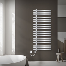 EDDC Modern designer radiátor 600x1400 mm króm 900W törölközőszárító radiátor fűtőtest, radiátor