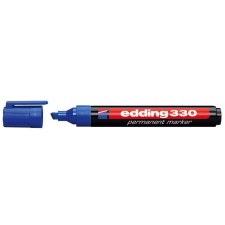 EDDING 330 1-5mm Alkoholos marker - vágott - Kék (7580018002) filctoll, marker