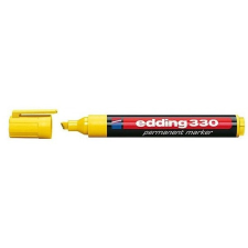 EDDING 330 alkoholos marker sárga, vágott hegy 1,5-3mm /05 filctoll, marker