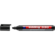 EDDING 330 tartós filctoll, fekete filctoll, marker