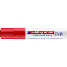 EDDING 4090 folyékony krétamarker piros filctoll, marker