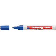 EDDING 750 2-4mm kék lakkmarker filctoll, marker