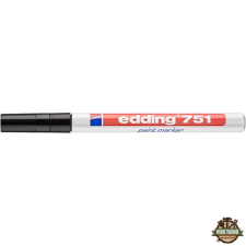 EDDING 751 1-2mm fekete lakkmarker filctoll, marker