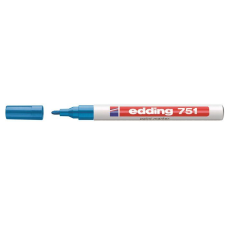 EDDING "751" lakkmarker 1-2 mm világoskék (TED7518) (TED7518) filctoll, marker