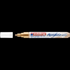 EDDING Akril marker 2-3mm, Edding 5100 arany filctoll, marker