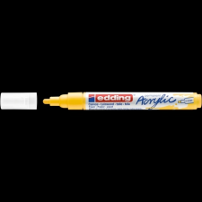 EDDING Akril marker 2-3mm, Edding 5100 citromsárga filctoll, marker