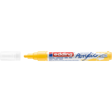 EDDING Akril marker 2-3mm, Edding 5100 citromsárga filctoll, marker