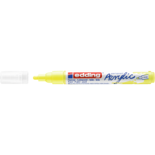 EDDING Akril marker 2-3mm, Edding 5100 neon citromsárga filctoll, marker