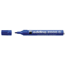 EDDING Alkoholos marker, 1,5-3 mm, kúpos, EDDING "2000", kék filctoll, marker