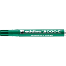 EDDING Alkoholos marker, 1,5-3 mm, kúpos, EDDING "2000", zöld filctoll, marker