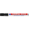 EDDING Alkoholos marker, 1,5-3 mm, kúpos, EDDING  3000 , fekete