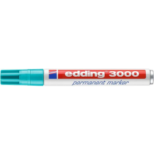 EDDING Alkoholos marker, 1,5-3 mm, kúpos, EDDING "3000", türkíz filctoll, marker
