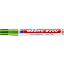 EDDING Alkoholos marker, 1,5-3 mm, kúpos, EDDING "3000", világoszöld filctoll, marker