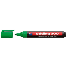 EDDING Alkoholos marker, 1,5-3 mm, kúpos, EDDING "300", zöld filctoll, marker