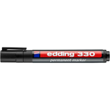 EDDING Alkoholos marker, 1-5 mm, vágott, EDDING "330", fekete filctoll, marker