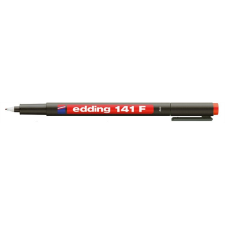EDDING Alkoholos marker, OHP, 0,6 mm, EDDING "141 F", piros filctoll, marker