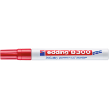 EDDING Alkoholos permanent marker 8300 ipari Edding piros filctoll, marker