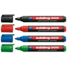 EDDING Filc Marker Piros Edding 300 Permanent filctoll, marker