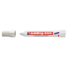 EDDING Jelölő marker, 10 mm, kúpos, EDDING 950, fehér (TED950F) filctoll, marker