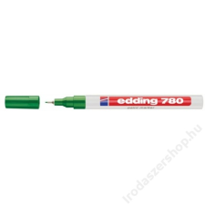 EDDING Lakkmarker, 0,8 mm, EDDING 780, zöld (TED780Z) filctoll, marker
