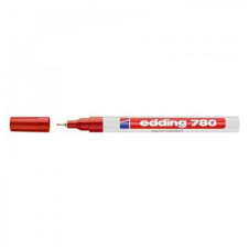 EDDING Lakkmarker 0,8mm, kerek 780 piros (7580114002) (7580114002) filctoll, marker