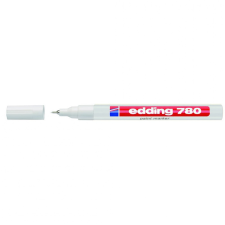 EDDING Lakkmarker 0,8mm, kerek Edding 780 fehér filctoll, marker