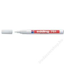 EDDING Lakkmarker, 1-2 mm, EDDING 751, fehér (TED7511) filctoll, marker
