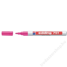 EDDING Lakkmarker, 1-2 mm, EDDING 751, rózsaszín (TED7516) filctoll, marker